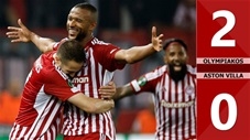 VIDEO bàn thắng Olympiakos vs Aston Villa: 2-0