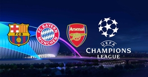 Lịch sử máu và nước mắt: Arsenal đã 8 lần vào tứ kết Champions League, trong đó họ bị Bayern & Barcelona loại 5 lần.