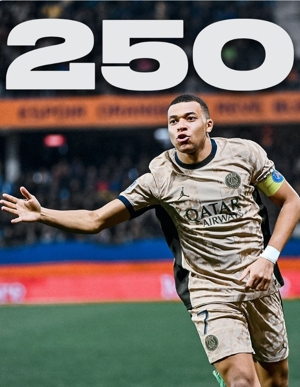 Phải mất 297 trận,Mbappe mới chạm được cột mốc 250 bàn thắng trong sự nghiệp ở Paris