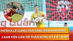 Chuyển nhượng V.League 6/8: Nam Định sắp sở hữu thủ môn Việt kiều Patrik Lê Giang