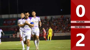 VIDEO bàn thắng TP.HCM vs Hà Nội FC: 0-2 (Vòng 3 V.League 2024/25)