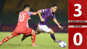 VIDEO bàn thắng B.Bình Dương vs TP.HCM: 3-0 (Vòng 4 V.League 2024/25)