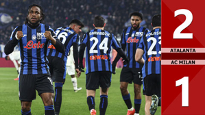 VIDEO bàn thắng Atalanta vs AC Milan: 2-1 (Vòng 15 Serie A 2024/25)