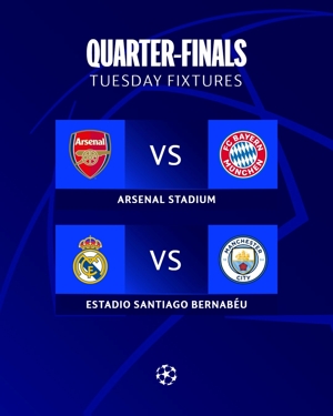 Đêm Siêu Champions League Arsenal ⚔️Bayern! Real Madrid ⚔️Manchester City! Ai chiếm thế thượng phong?