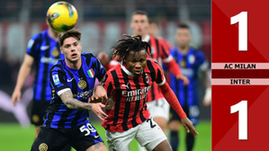 VIDEO bàn thắng AC Milan vs Inter: 1-1 (Vòng 23 Serie A 2024/25)