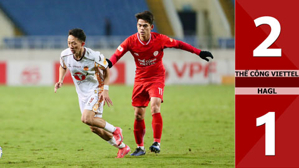 VIDEO bàn thắng Thể Công Viettel vs HAGL: 2-1 (Vòng 12 V.League 2024/25)