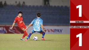 VIDEO bàn thắng SHB.ĐN vs Thể Công Viettel: 1-1 (Vòng 13 V.League 2024/25)